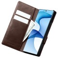 QIALINO Biznesowe Skórzane Etui do Samsung Galaxy Z Fold8 Ultra brązowe