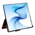 QIALINO Biznesowe Skórzane Etui do Samsung Galaxy Z Fold8 Ultra brązowe