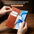 QIALINO Biznesowe Skórzane Etui do Samsung Galaxy Z Fold8 Ultra brązowe