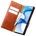 QIALINO Biznesowe Skórzane Etui do Samsung Galaxy Z Fold8 Ultra brązowe