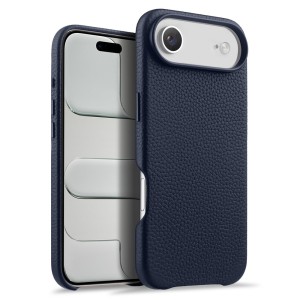 Skórzane Plecki Etui MagSafe Melkco do iPhone Air granatowe