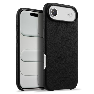 Skórzane Plecki Etui MagSafe Melkco do iPhone Air czarne
