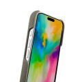 Skórzane Etui Plecki Melkco do iPhone 16 Plus MagSafe szare