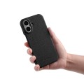 Skórzane Etui Plecki Melkco do iPhone 16 Plus MagSafe czarne
