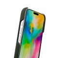Skórzane Etui Melkco do iPhone 16 Pro MagSafe zielone