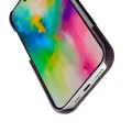 Skórzane Etui Melkco do iPhone 16 Pro MagSafe fioletowe