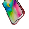 Skórzane Etui Melkco do iPhone 16 Pro MagSafe czerwone
