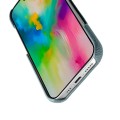 Skórzane Etui Melkco do iPhone 16 Pro MagSafe niebieskie