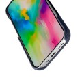 Skórzane Etui Melkco do iPhone 16 Pro MagSafe granatowe