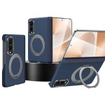 Magnetyczne Etui SULADA Kevlar do Samsung Galaxy Z Fold8 niebieskie