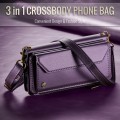 CASEME Etui Pokrowiec Portfel do Samsung Z Fold8 Ultra fioletowy