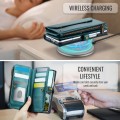 CASEME Etui Pokrowiec Portfel do Samsung Z Fold8 Ultra zielony