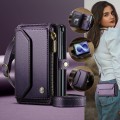 CASEME Etui Pokrowiec Portfel do Samsung Z Fold8 fioletowy