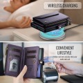 CASEME Etui Pokrowiec Portfel do Samsung Z Fold8 fioletowy