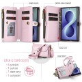 CASEME Etui Pokrowiec Portfel do Samsung Z Fold8 różowe