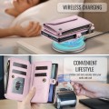 CASEME Etui Pokrowiec Portfel do Samsung Z Fold8 różowe