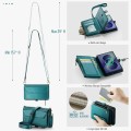 CASEME Etui Pokrowiec Portfel do Samsung Z Fold8 zielone