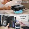 CASEME Etui Pokrowiec Portfel do Samsung Z Fold8 czarne