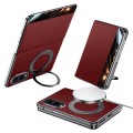 Skórzane Etui SULADA do Samsung Galaxy Z Fold8 bordowe