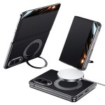 Skórzane Etui SULADA do Samsung Galaxy Z Fold8 czarne