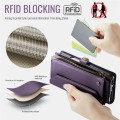 CASEME Etui Pokrowiec Portfel do Samsung Z Fold7 fioletowy