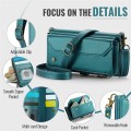 CASEME Etui Pokrowiec Portfel do Samsung Z Fold7 zielony