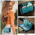 CASEME Etui Pokrowiec Portfel do Samsung Z Fold7 zielony