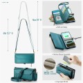 CASEME Etui Pokrowiec Portfel do Samsung Z Fold7 zielony