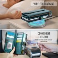 CASEME Etui Pokrowiec Portfel do Samsung Z Fold7 zielony