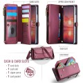 CASEME Etui Pokrowiec Portfel do Samsung Z Fold7 czerwony
