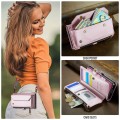 CASEME Etui Pokrowiec Portfel do Samsung Z Fold7 różowe