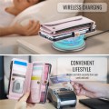 CASEME Etui Pokrowiec Portfel do Samsung Z Fold7 różowe
