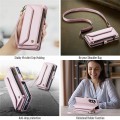 CASEME Etui Pokrowiec Portfel do Samsung Z Fold7 różowe