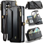 CASEME Etui Pokrowiec Portfel do Samsung Z Fold7 czarne