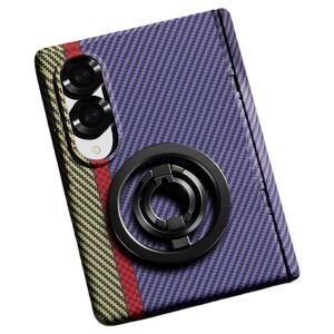 Mocne Etui z osłoną na ekran do Samsung Galaxy Z Fold8 fioletowe
