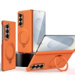 Magnetyczne Etui SULADA Kevlar do Samsung Galaxy Z Fold8 Ultra pomarańczowe