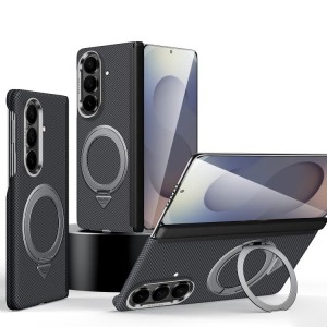 Magnetyczne Etui SULADA Kevlar do Samsung Galaxy Z Fold7 czarne