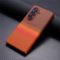 Mocne Etui ze Szkłem do Samsung Galaxy Z Fold8 Ultra pomarańczowe