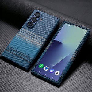 Mocne Etui ze Szkłem do Samsung Galaxy Z Fold8 Ultra niebieskie