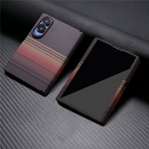 Mocne Etui ze Szkłem do Samsung Galaxy Z Fold8 brązowe 