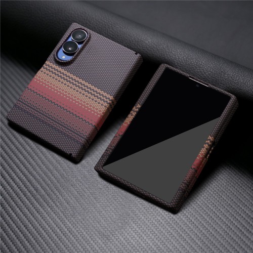 Mocne Etui ze Szkłem do Samsung Galaxy Z Fold8 brązowe