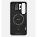 Magnetyczne Etui AULUMU Aramid Fiber do Samsung Galaxy S26 Ultra czarne