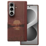 Mocne Lekkie Etui Aramidowe do Samsung Galaxy Z Fold8 Ultra bordowe
