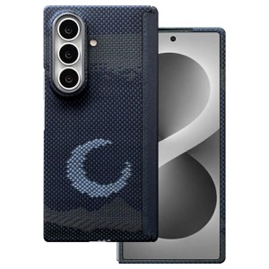 Mocne Lekkie Etui Aramidowe do Samsung Galaxy Z Fold8 Ultra granatowe