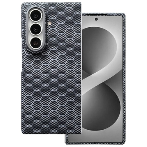 Mocne Lekkie Etui Aramidowe do Samsung Galaxy Z Fold8 Ultra szare