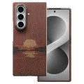Mocne Lekkie Etui Aramidowe do Samsung Galaxy Z Fold8 Ultra brązowe