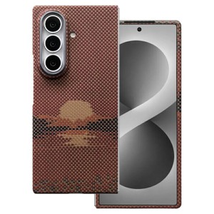Mocne Lekkie Etui Aramidowe do Samsung Galaxy Z Fold8 Ultra brązowe