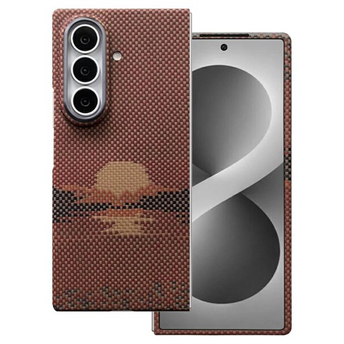 Mocne Lekkie Etui Aramidowe do Samsung Galaxy Z Fold8 Ultra brązowe
