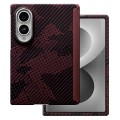 Mocne Lekkie Etui Aramidowe do Samsung Galaxy Z Fold8 bordowe
