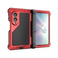 Mocne Pancerne Etui Antywstrząsowe do Samsung Galaxy Z Fold8 czerwone